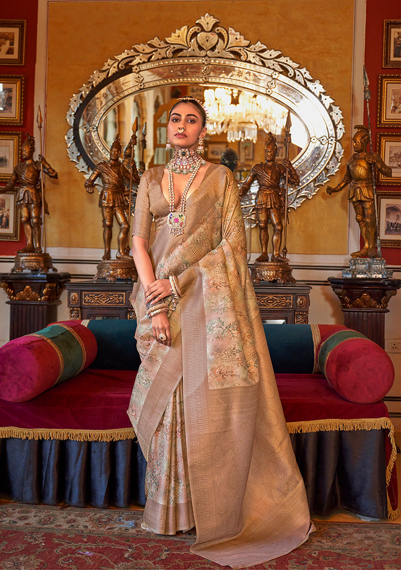 Tussar Silk saree