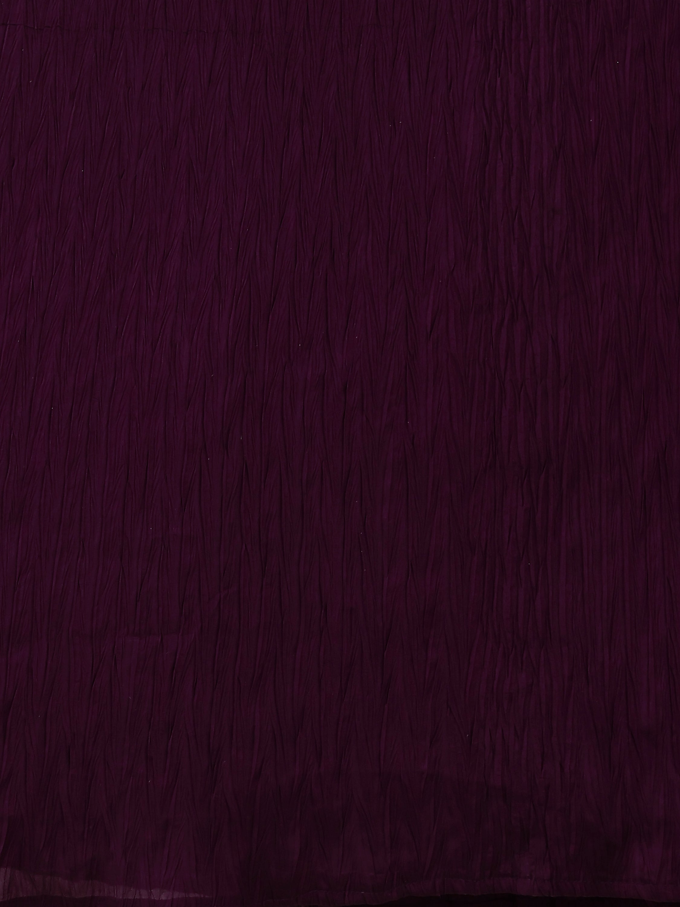 Wine Crush Silk Lehenga with Designer Blouse & Dupatta