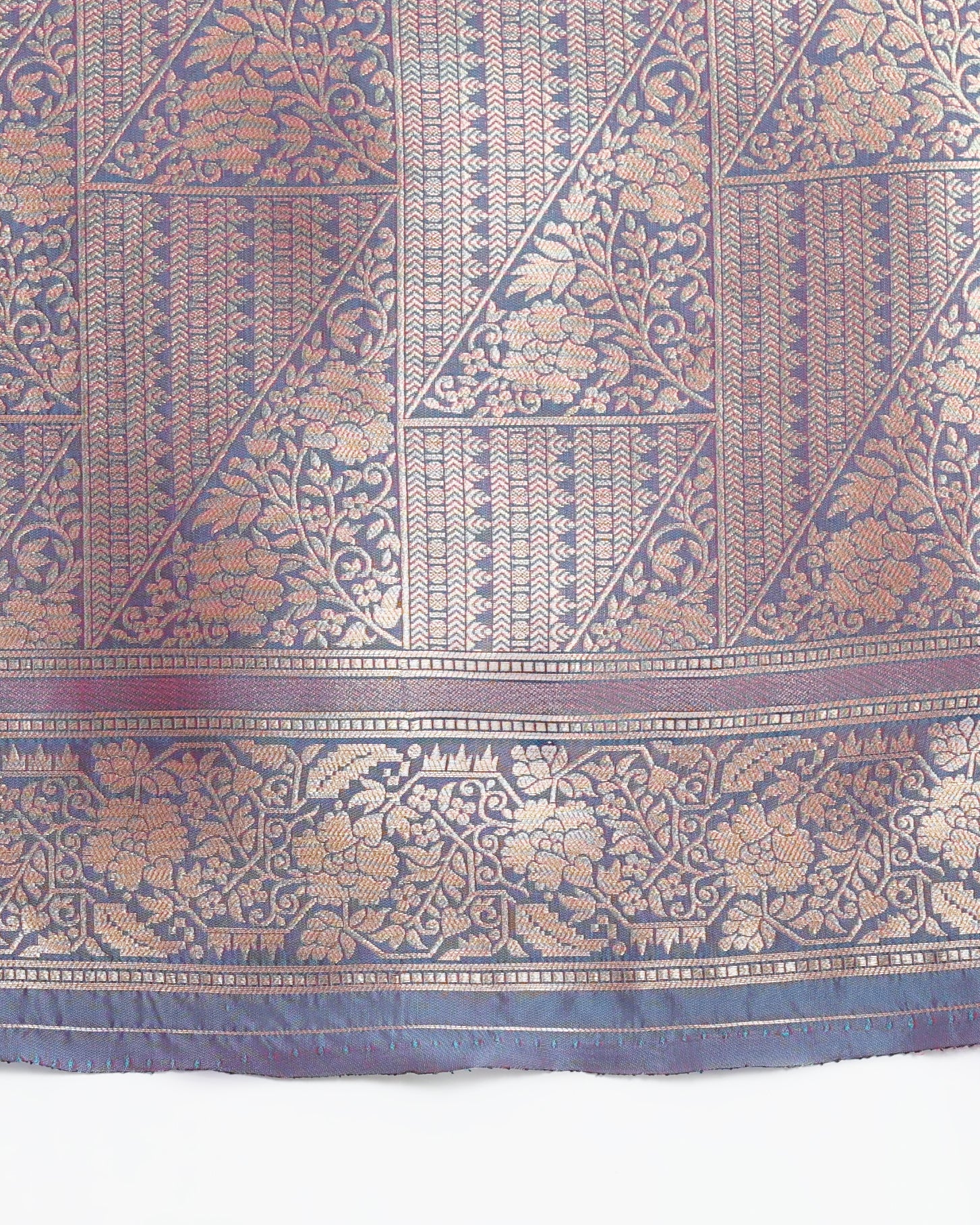 Dark Pink Banarasi Soft Silk Butti & Zari Weave Tradition Saree