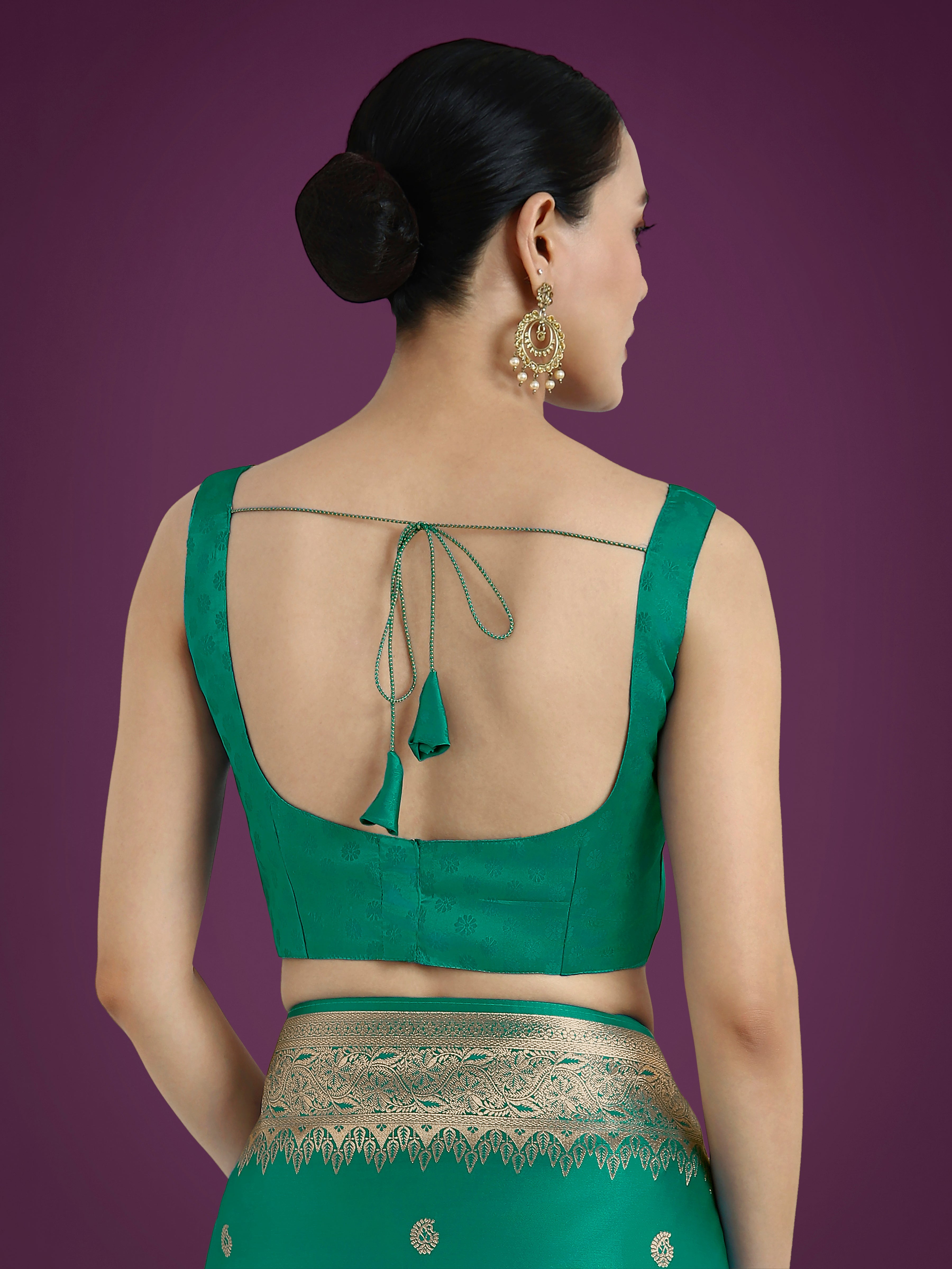 Divine Turquoise Soft Banarasi Satin Silk Trendy Saree With Blouse Piece