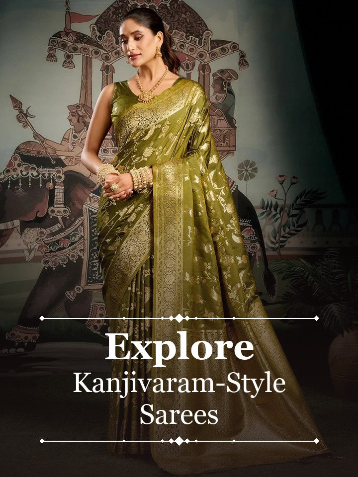 Explore Kanjivaram-Style Sarees