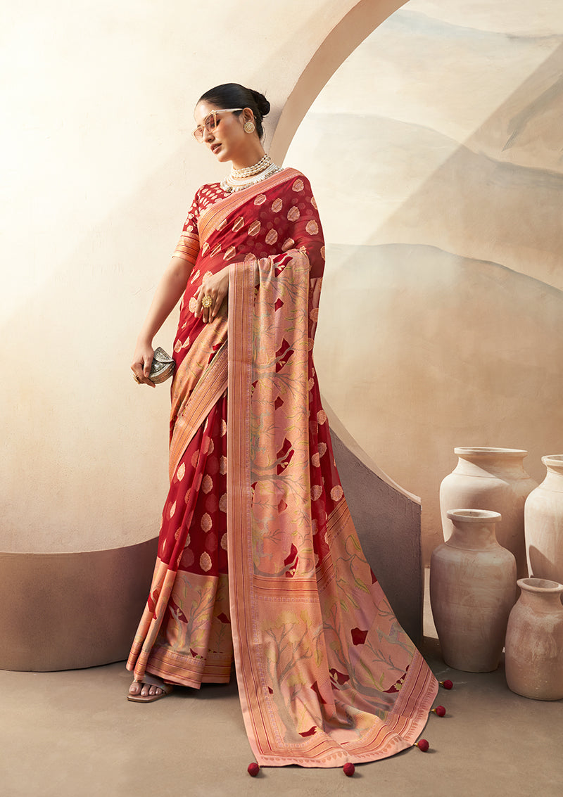 Georgette Saree